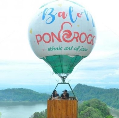 Penggunaan Balon Selfie di Tempat Wisata di Jogja